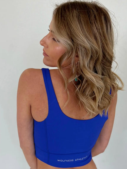 Amara Tank Top - Brilliant Blue Truth - Wolfness Athletics
