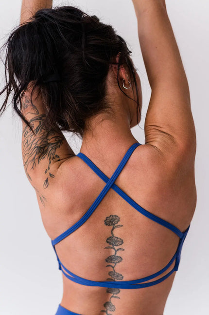 Harmony CrossBack Bra - Cosmic Navy - Wolfness Athletics