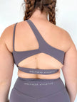 Amara Transcend Sports Bra - Storytelling Grey - Wolfness Athletics