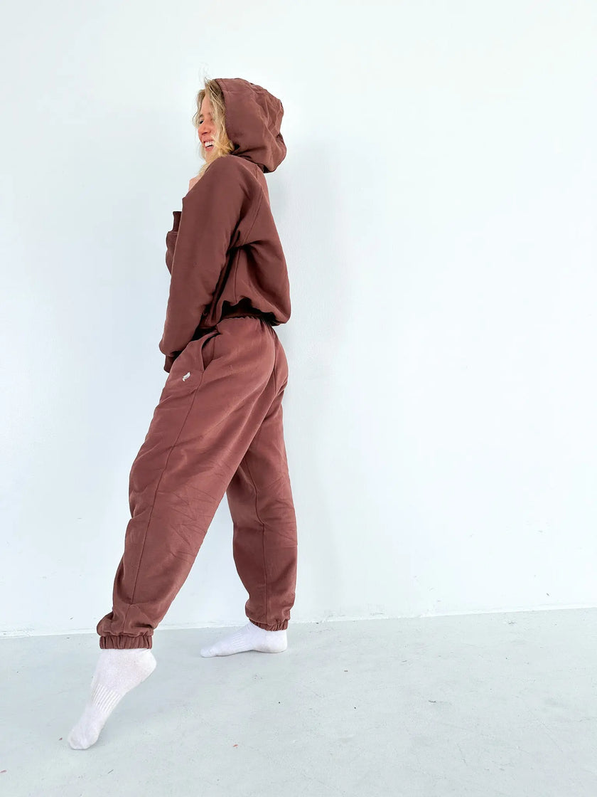 Comfort Body Sweat Set - Henna - Wolfness Athletics