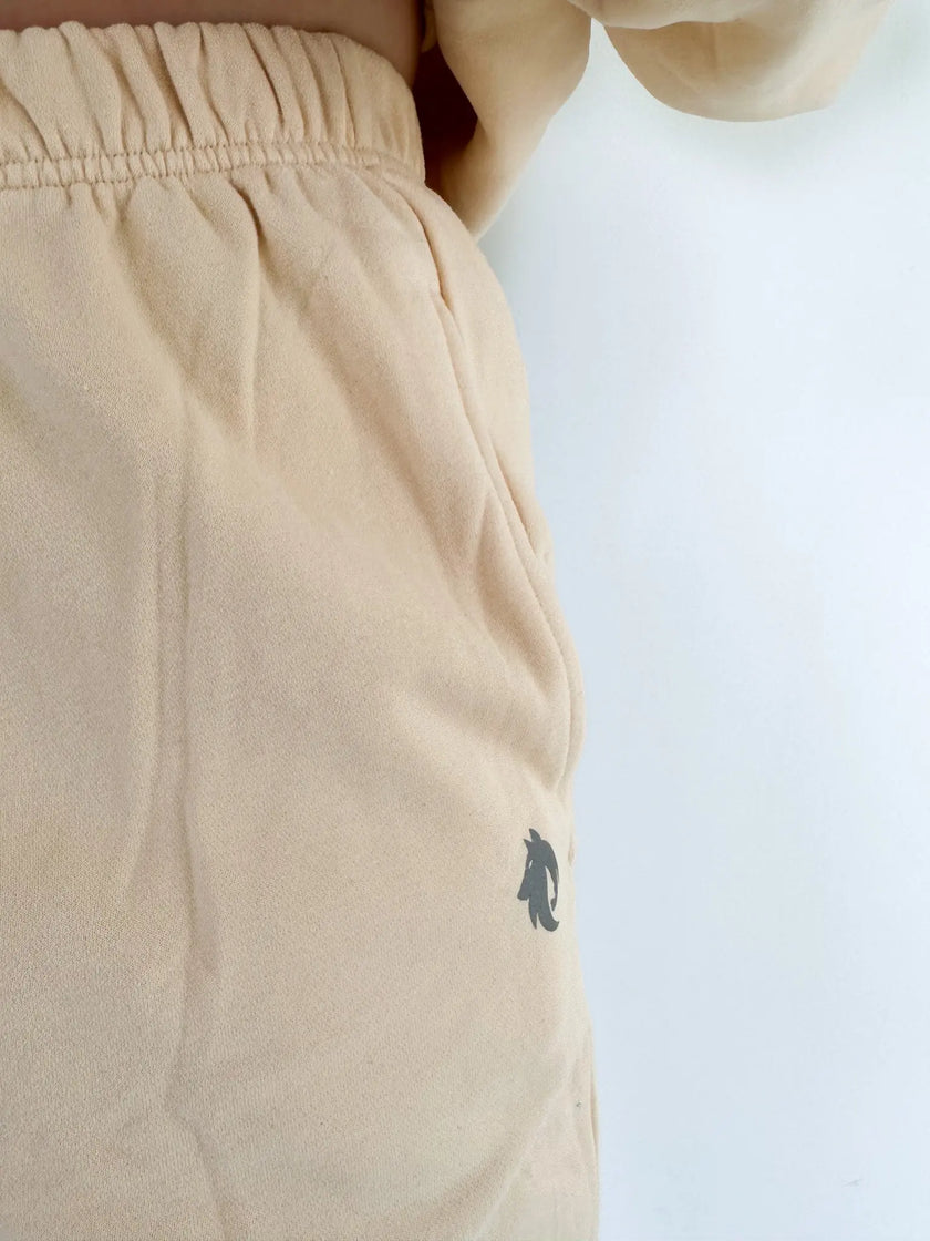 Comfort Body Sweatpants - Beige - Wolfness Athletics