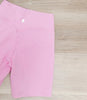 Petal Pink biker shorts, designed for comfort and style, perfect for any workout.