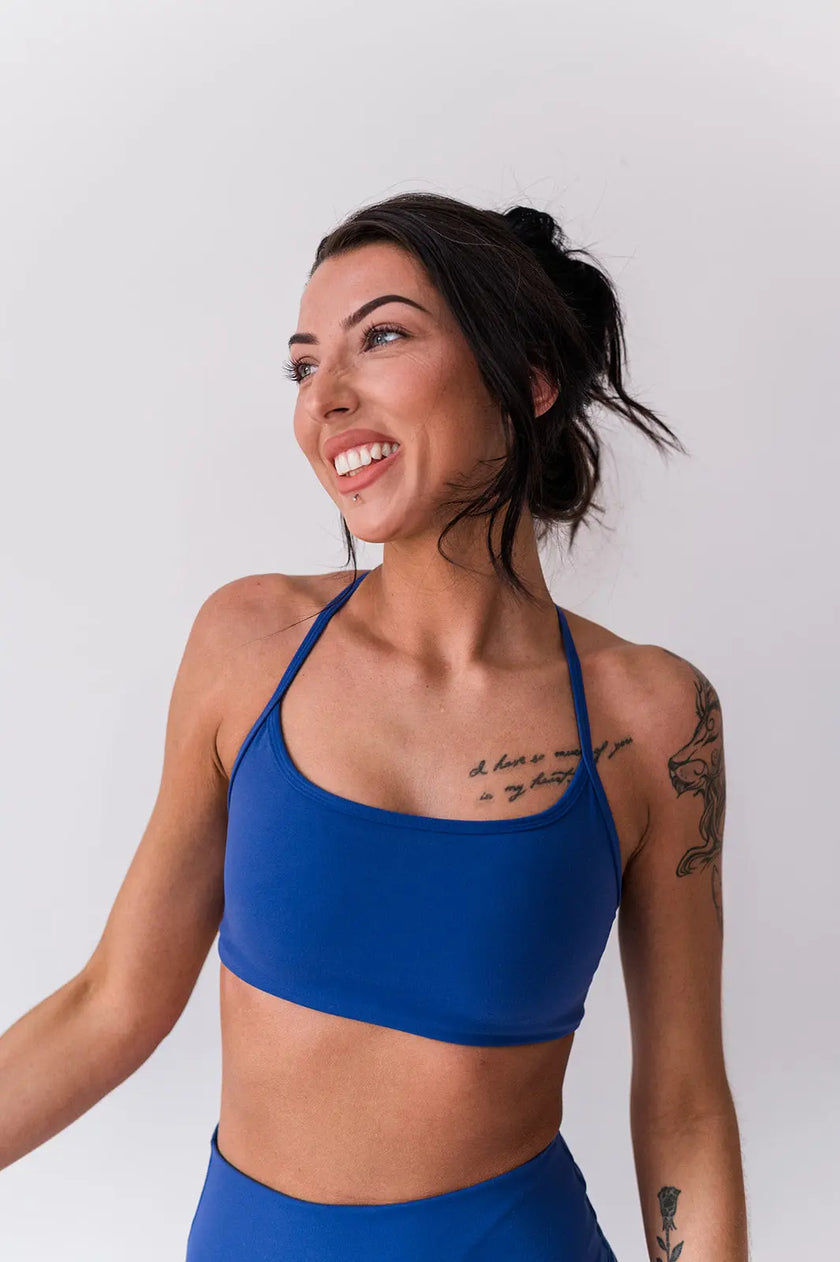 Harmony CrossBack Bra - Cosmic Navy Wolfness Athletics