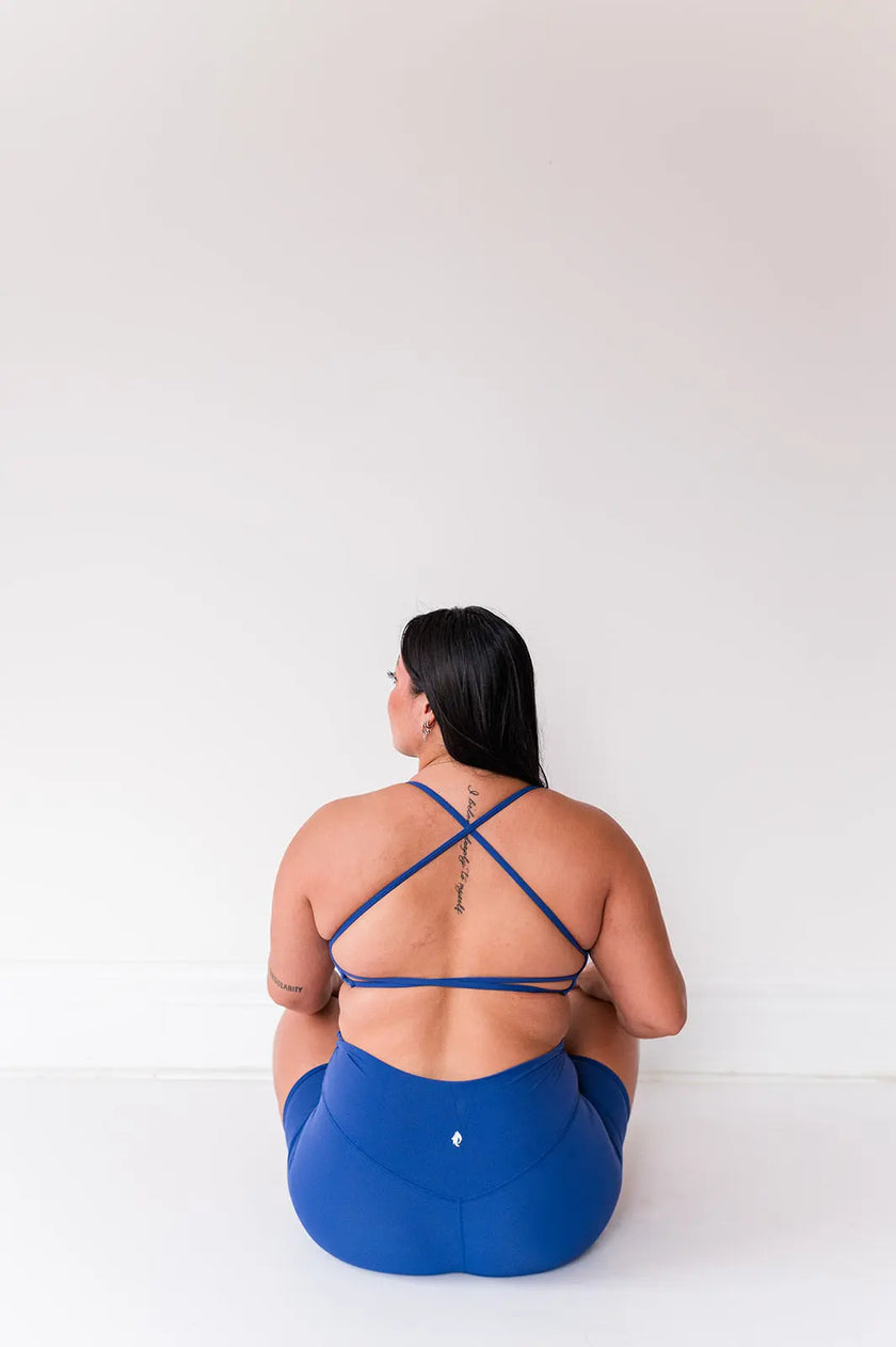 Harmony CrossBack Bra - Pitch Black Wolfness Athletics