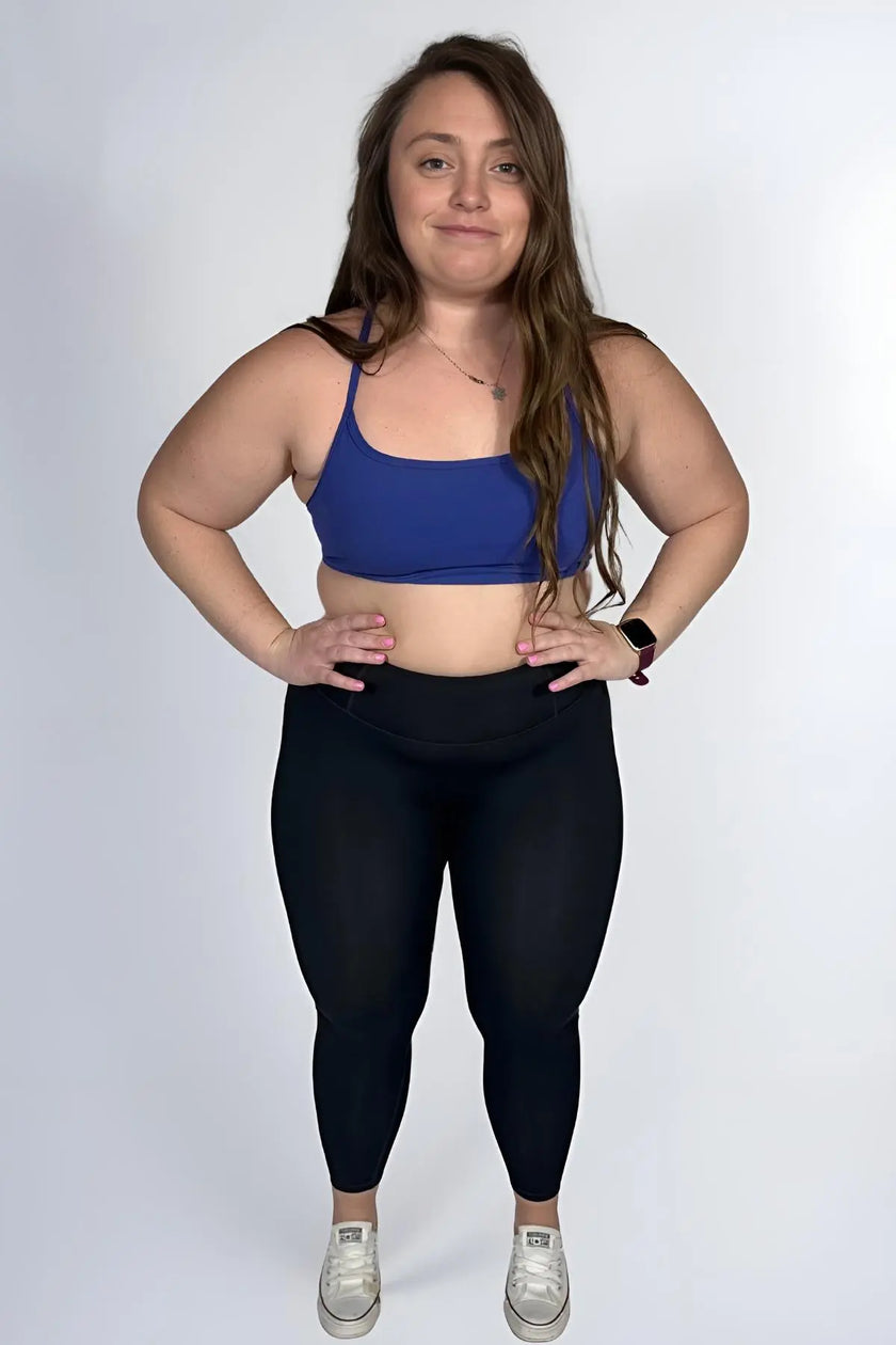 Original Ruche Legging - Black Wolfness Athletics